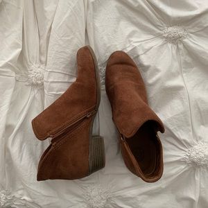 Suede Booties